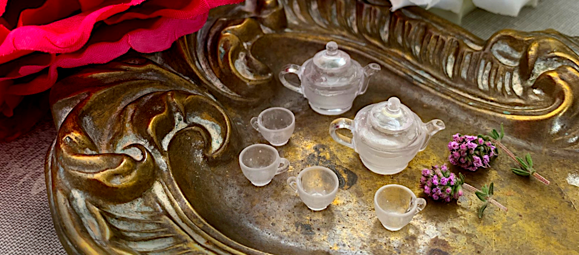 Making Mini Teapots & Teacups in UV Resin Oiseau deNim Miniatures